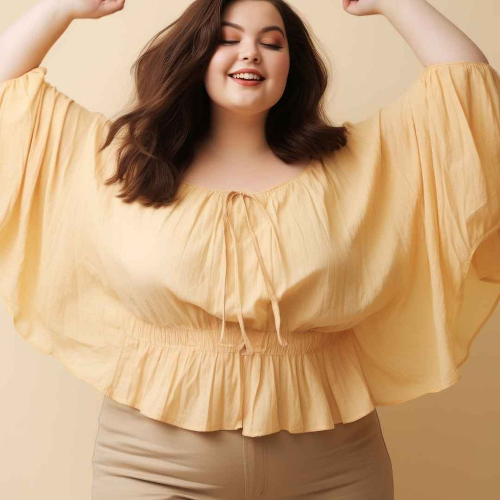 Thumbnail: Women's Fashionable Off-Shoulder Top