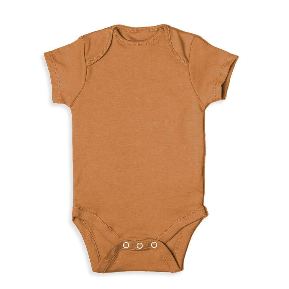 Thumbnail: Ultra Soft And Cozy Wholesale Unisex Baby Onesie in Short Sleeve Snap Closure