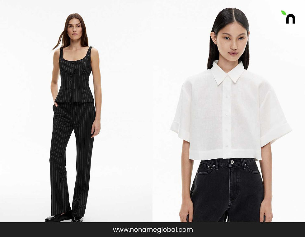 Coastal and Corporate prints are the Office Wear Trends in Australia for 2025