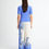 Thumbnail: Women’s 100% Cotton Set with Polo Top & Wide-Leg Pants