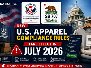 CPSC eFiling & SB 707: The Twin Regulatory Threats Confronting U.S. Fashion Startups