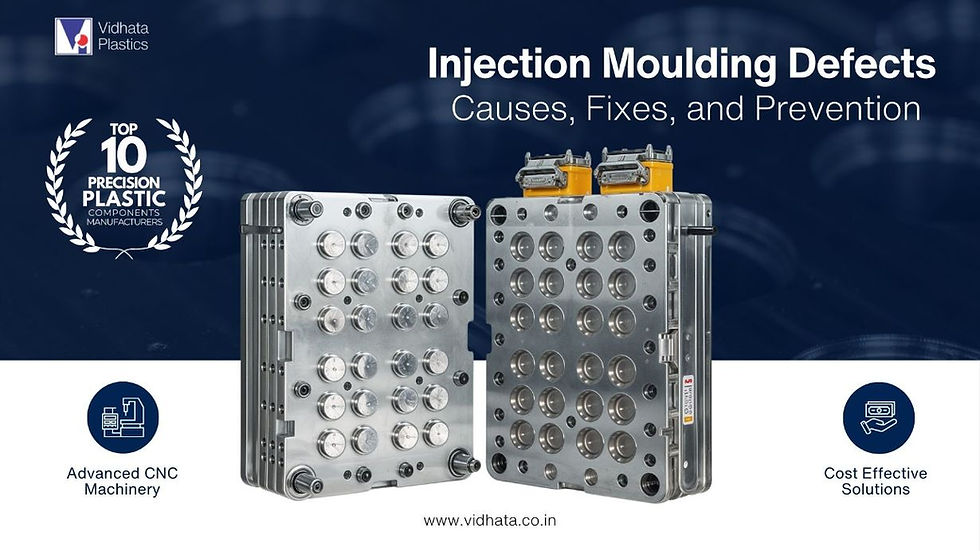 Injection Moulding Defects: Causes, Fixes, and Prevention Strategies