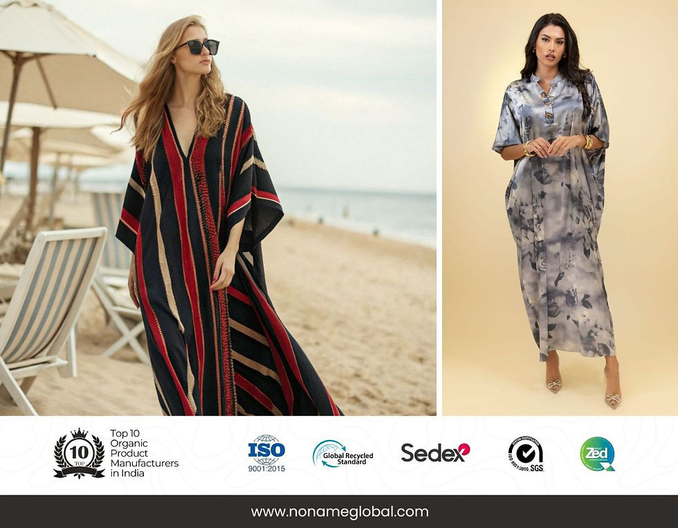Kaftan-Inspired Dresses is the women dress trend in UAE