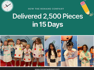 Case Study: How NoName Delivered 10 Styles in 2,500 Pieces in 15 Days