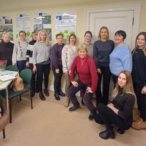 Noslēdzies tematiskās grupu nodarbību cikls psihologa vadībā Ukrainas civiliedzīvotājiem Rīgā