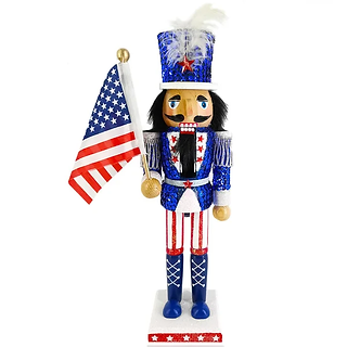 Patriotic American Nutcracker