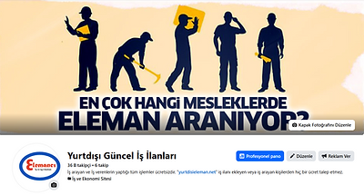 Yurtdışı Güncel İş İlanları: 36 B takipçi