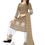 Thumbnail: Saara Poly Crepe Paisley, Printed Salwar Suit Material