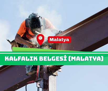 Kalfalık Belgesi (Malatya)