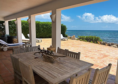 Outdoor Dining at Room to Bloom Villa