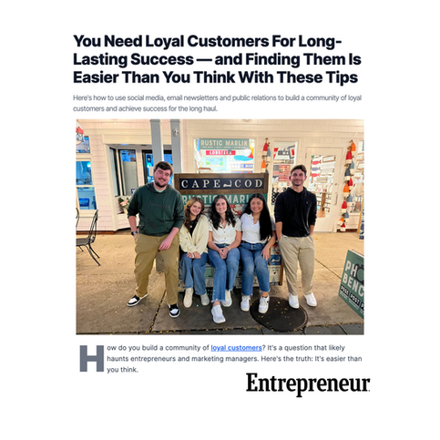 Build You Marketing featured on Entrepreneur.