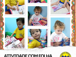Atividades com o Berçário