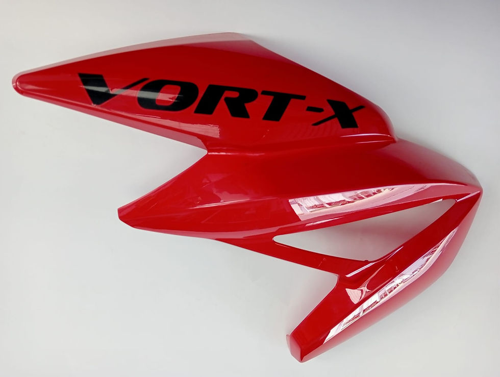 Miniatura: Cubierta de tanque derecho rojo para VORT-X300