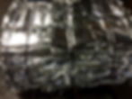 Baled metal.