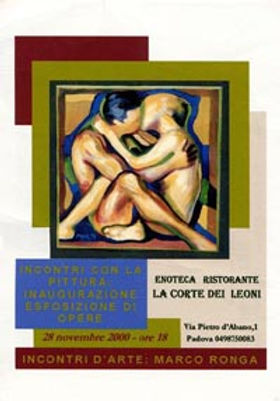 W.locandina Mostra Corte dei leoni.2000.