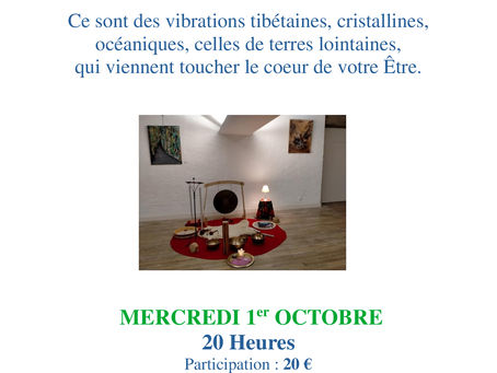 MEDITATION SONORE - Sylvie Breheret 1er Octobre 2025