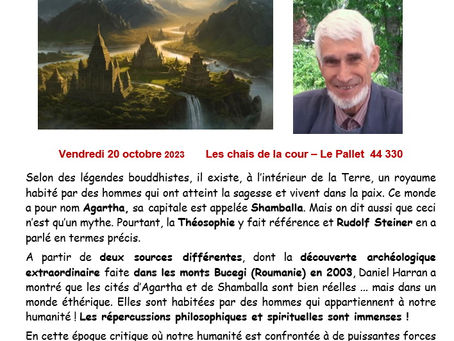 Conférence & Séminaire Daniel HARRAN - 20-21 Octobre 2023
