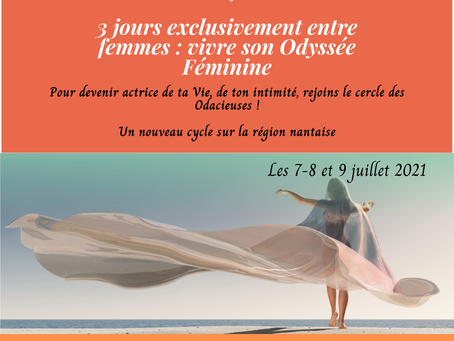 3 Jours exclusivement entre femmes - stage animé par Stéphanie Le Bris - 7-8-9 Juillet 2021