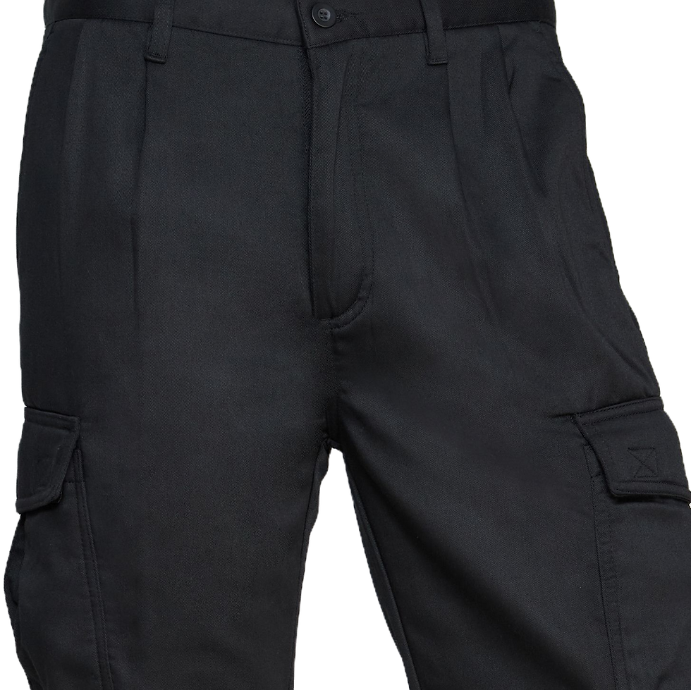 Miniatura: Pantalón Cargo Forro polar Negro