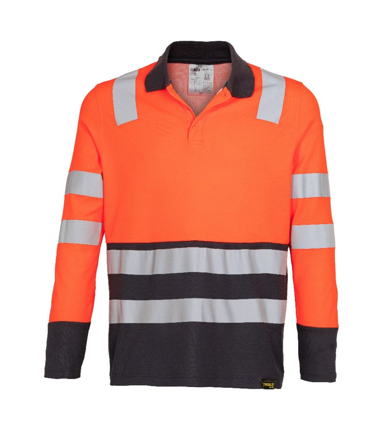 Polera Polo Hibrida Hi-Vis M/L