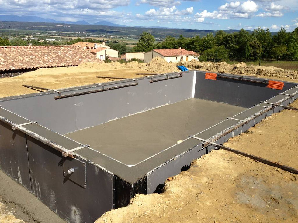 Structure piscine en polypropylene par IdealPiscine