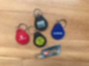 RFID key fobs epoxy fobs