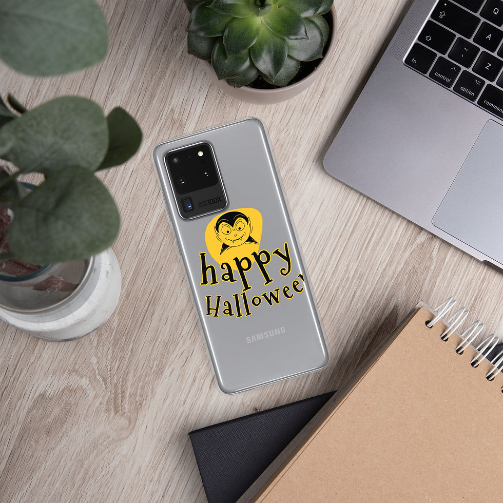 Thumbnail: Happy Halloween Clear Case for Samsung®