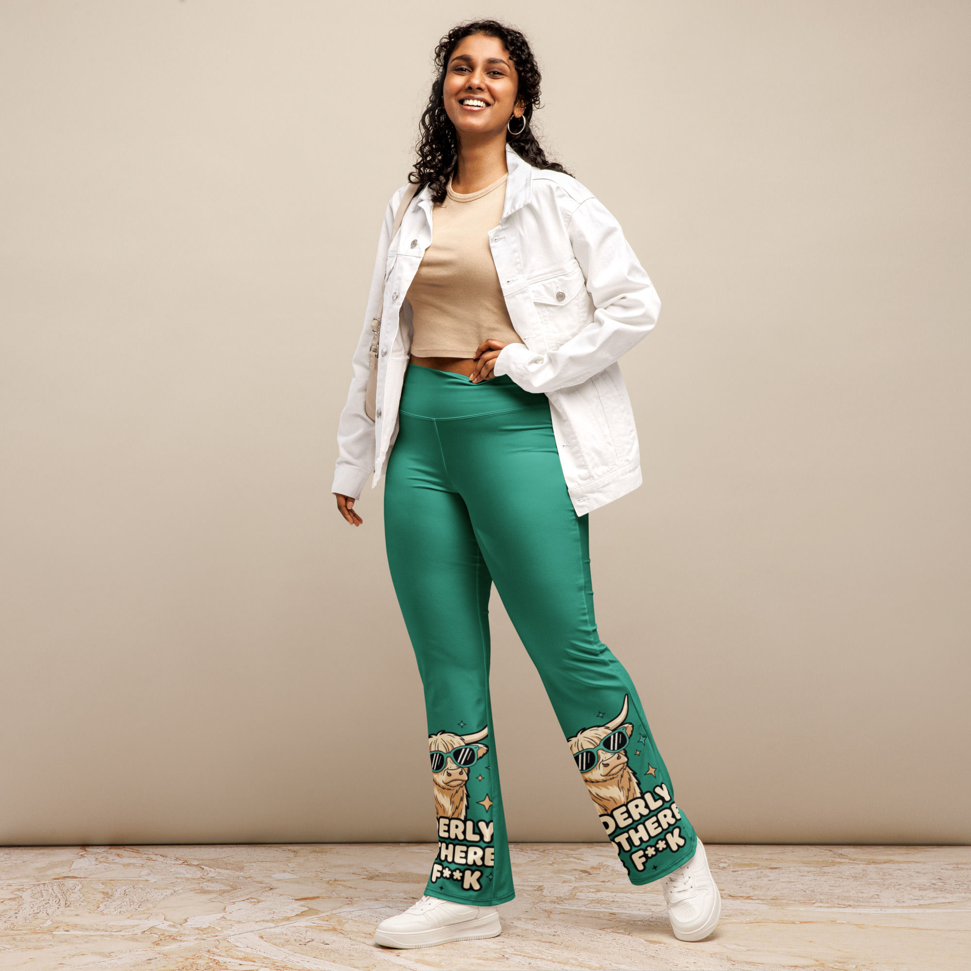 Udderly Bothered Flare leggings