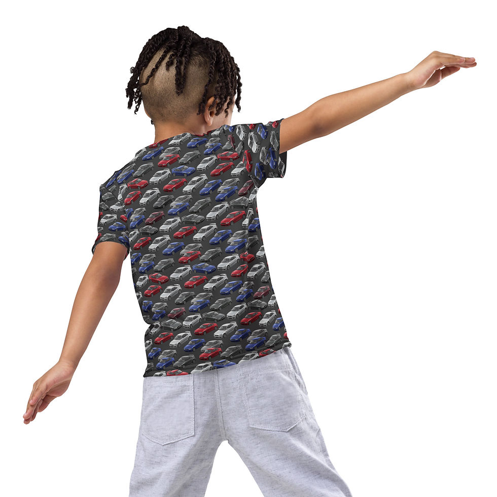 Thumbnail: Kids Cars crew neck t-shirt
