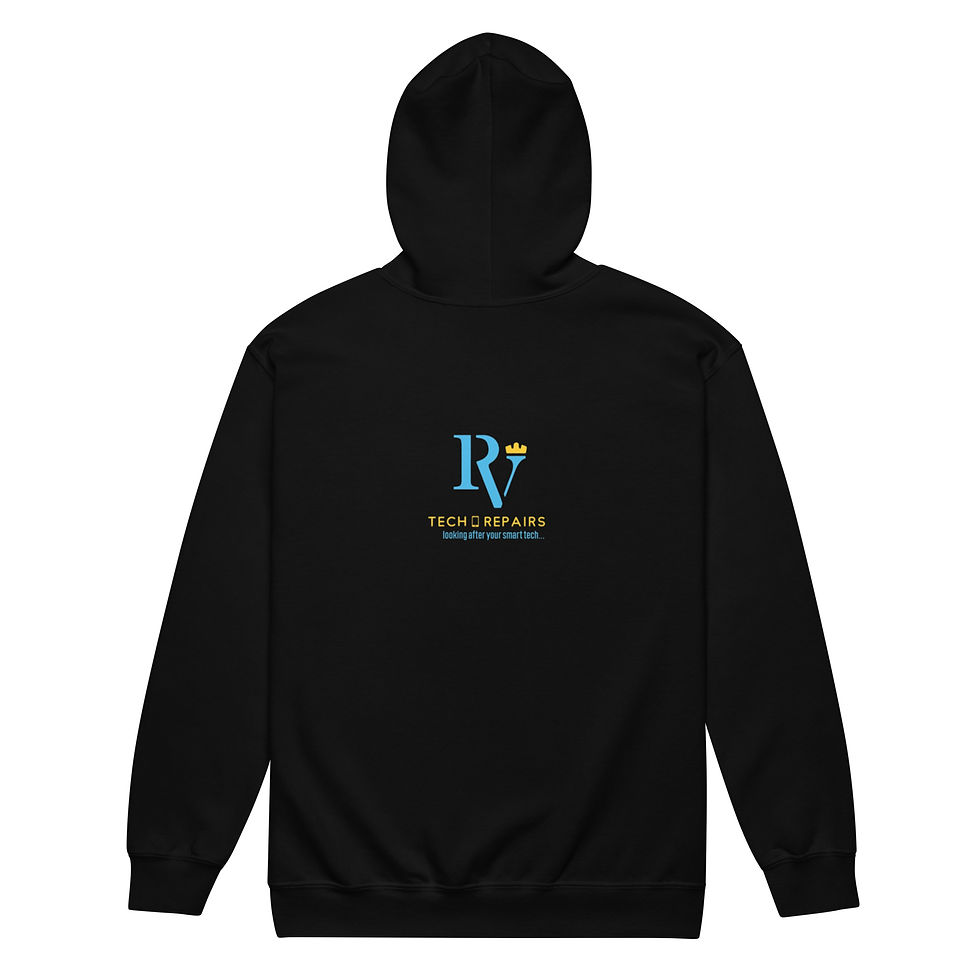 Thumbnail: Unisex rv heavy blend zip hoodie