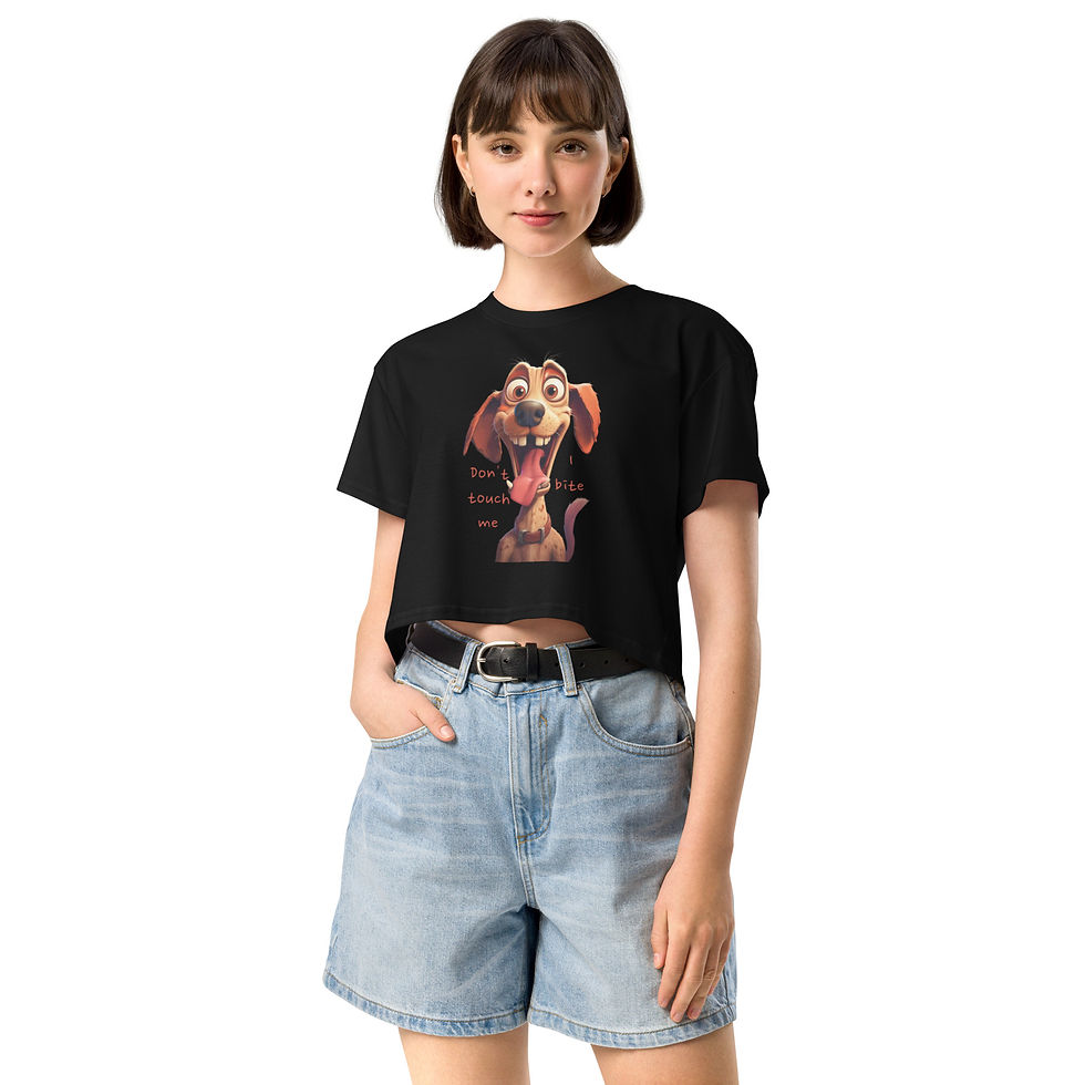 Thumbnail: Women’s dog crop top