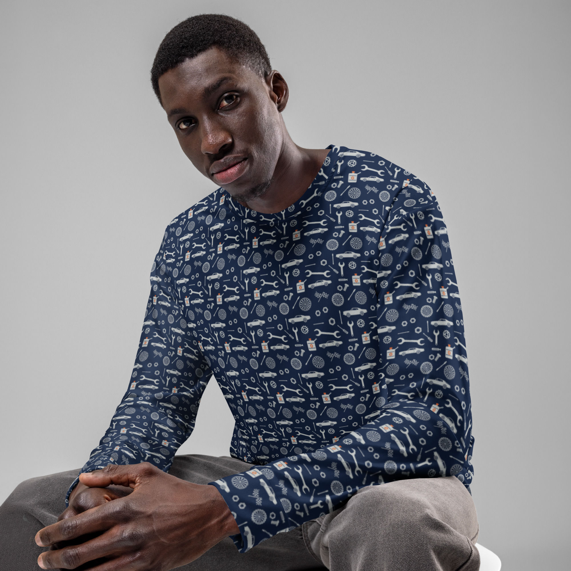 Car Print Sweatshirt