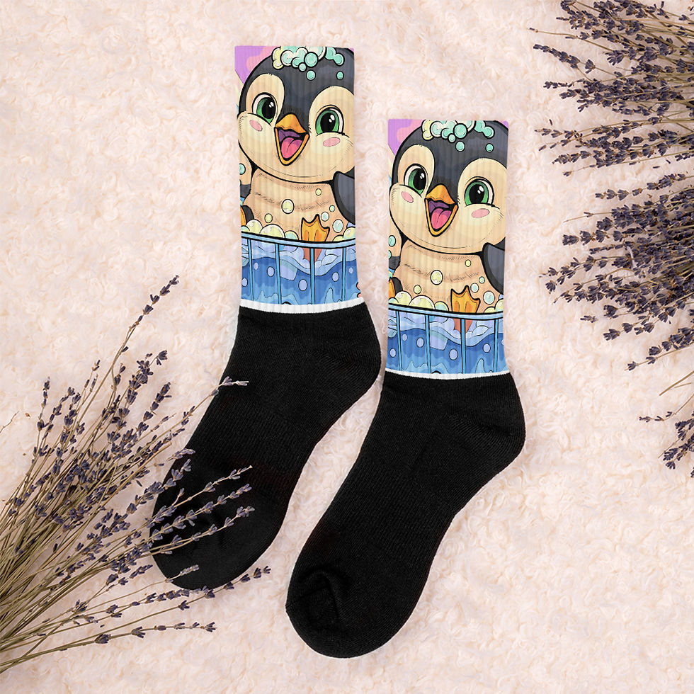Cute Penguin Socks