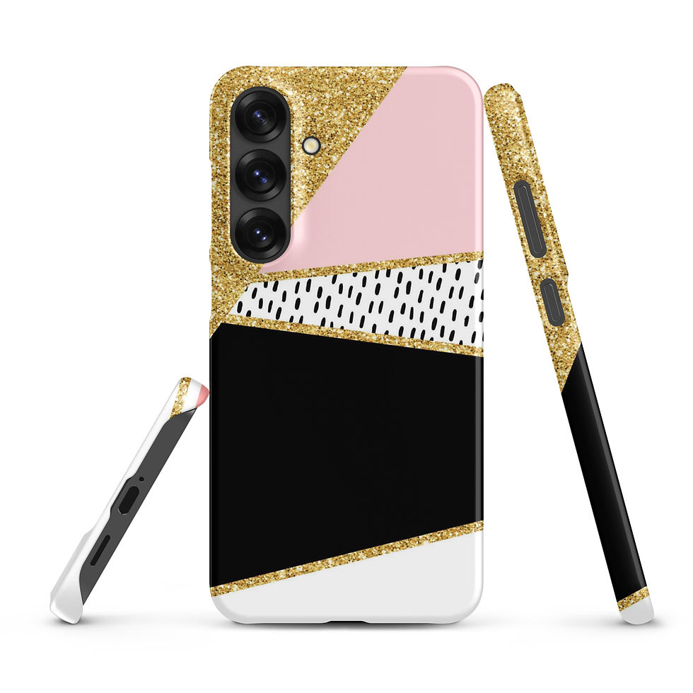 Thumbnail: Black Print Snap case for Samsung®