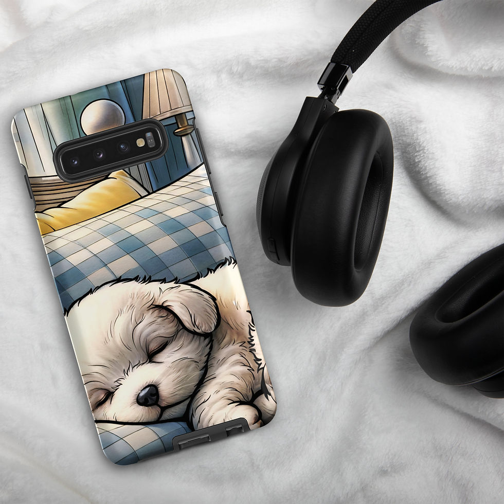 Thumbnail: Cute Sleeping Dog Tough case for Samsung®