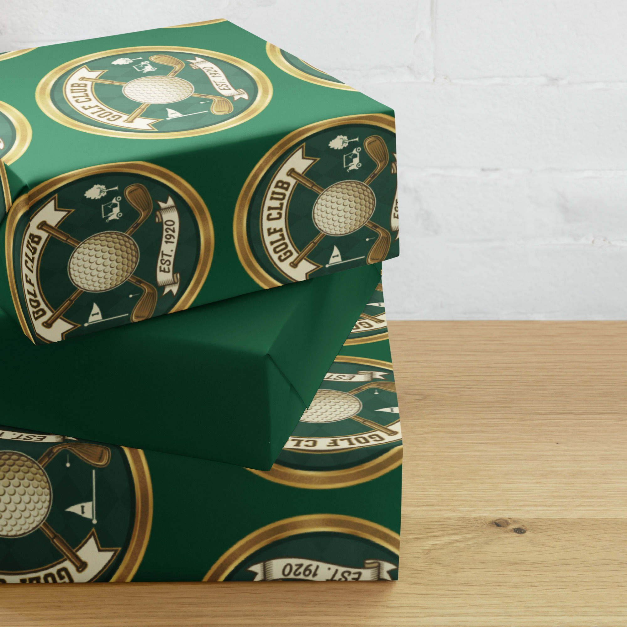 Golf Club Wrapping paper sheets