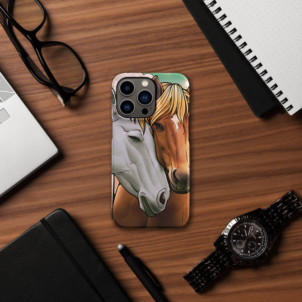 Thumbnail: Horses Snap case for iPhone®