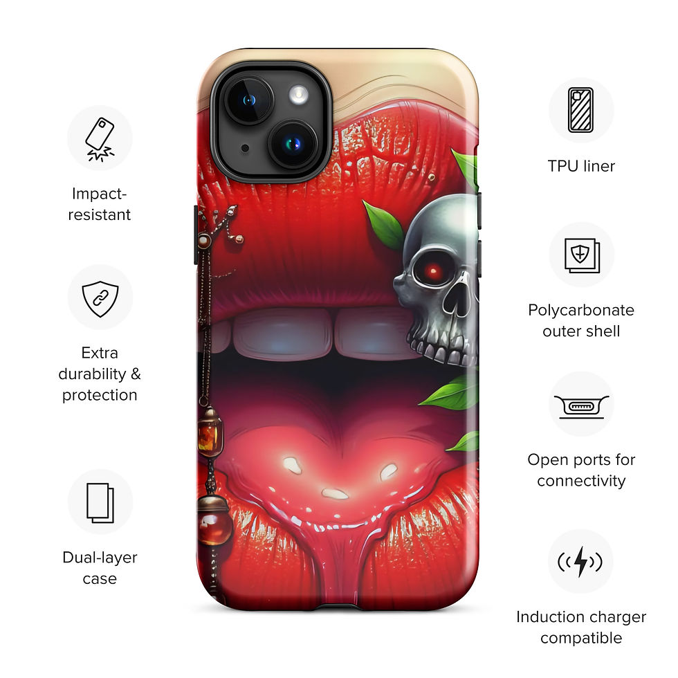 Thumbnail: Rose Lips Tough Case for iPhone®