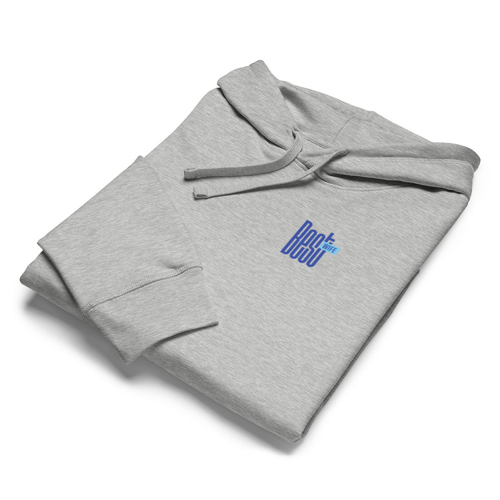 Thumbnail: Best Wife organic mid-weight hoodie
