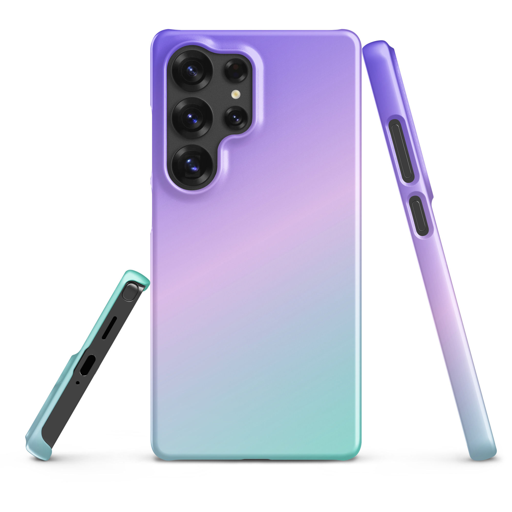 Purple & Blue Snap case for Samsung®