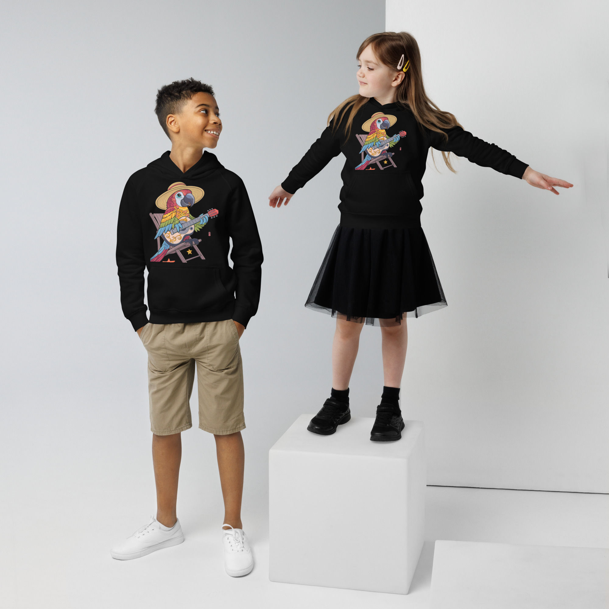 Parrot Kids eco hoodie