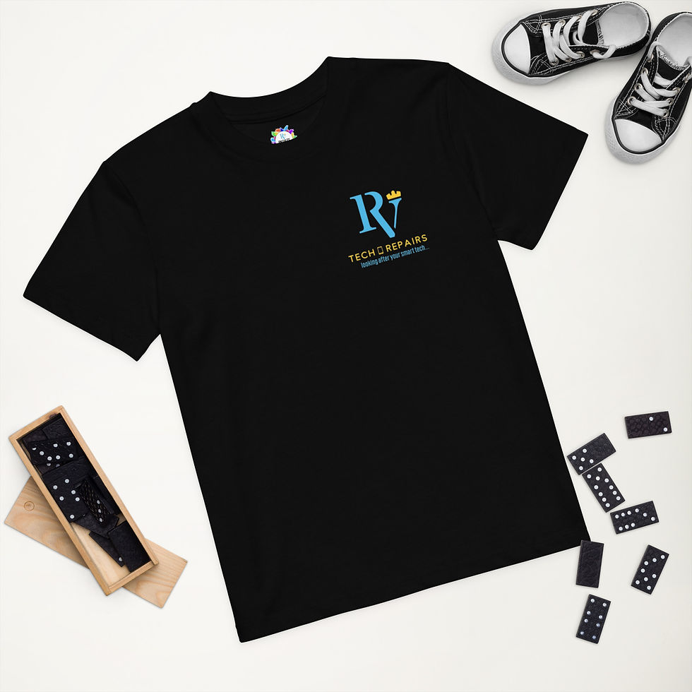 Thumbnail: Organic Rv Tech Repairs cotton kids t-shirt