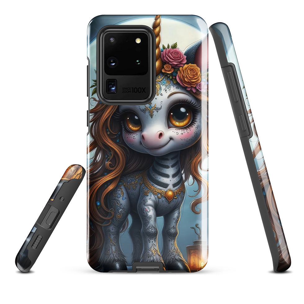 Thumbnail: Spooky Unicorn Tough case for Samsung®