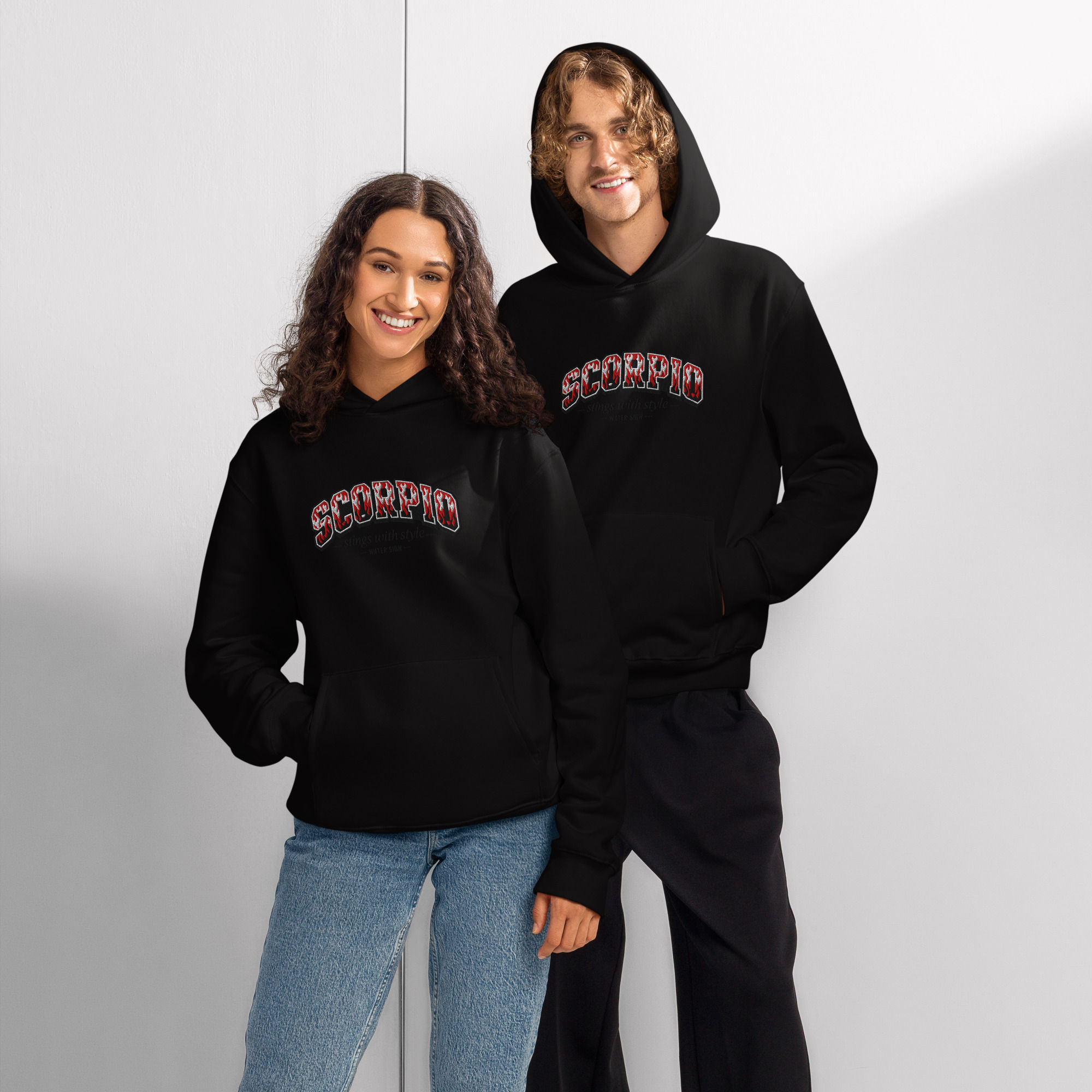 Scorpio Oversized heavyweight hoodie