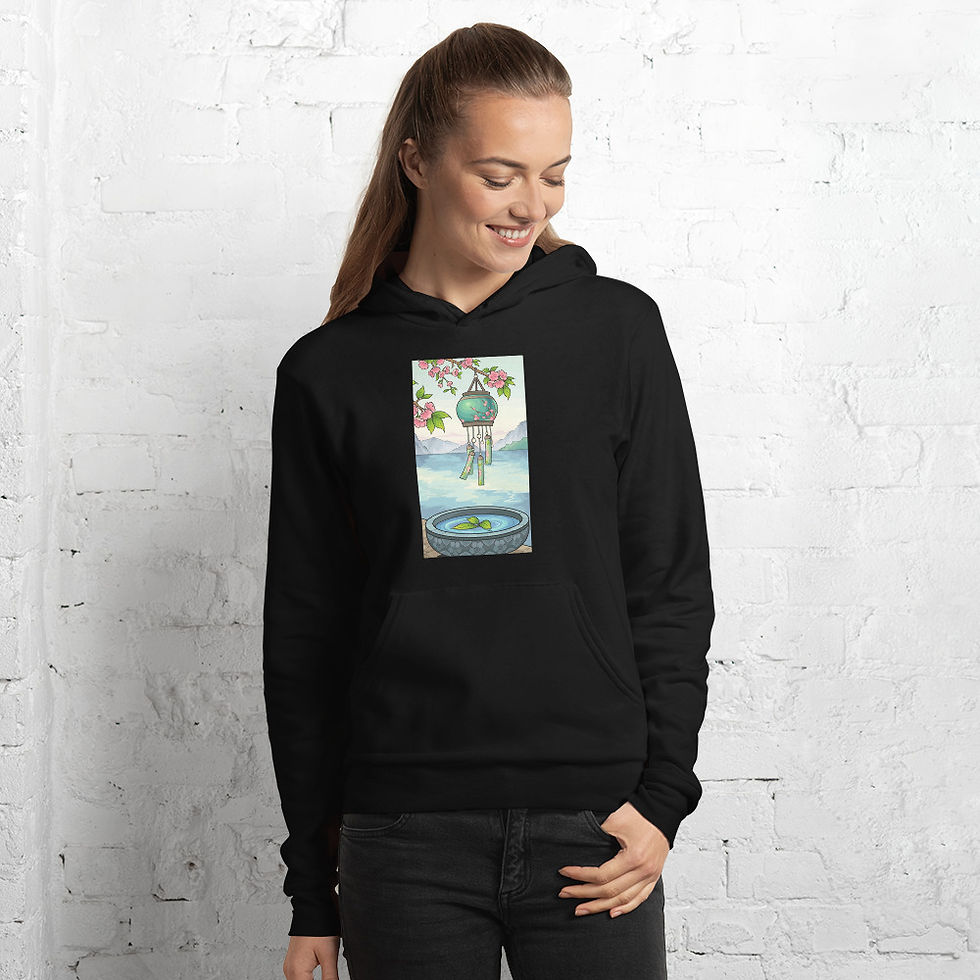 Women's Chinese Lantern hoodie