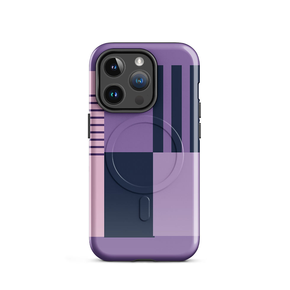 Thumbnail: Purple MagSafe® tough case for iPhone®
