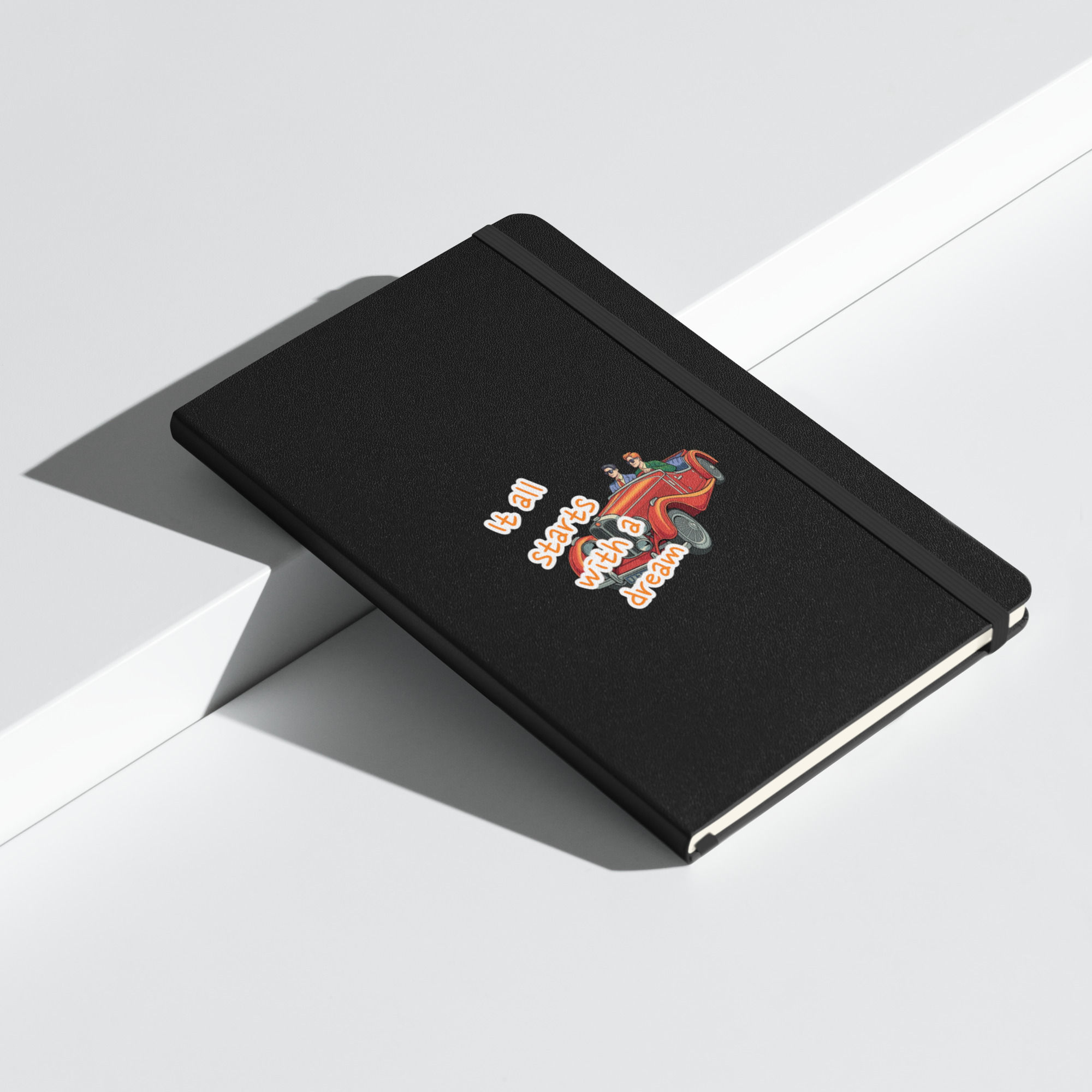 Mens Dream Hardcover bound notebook