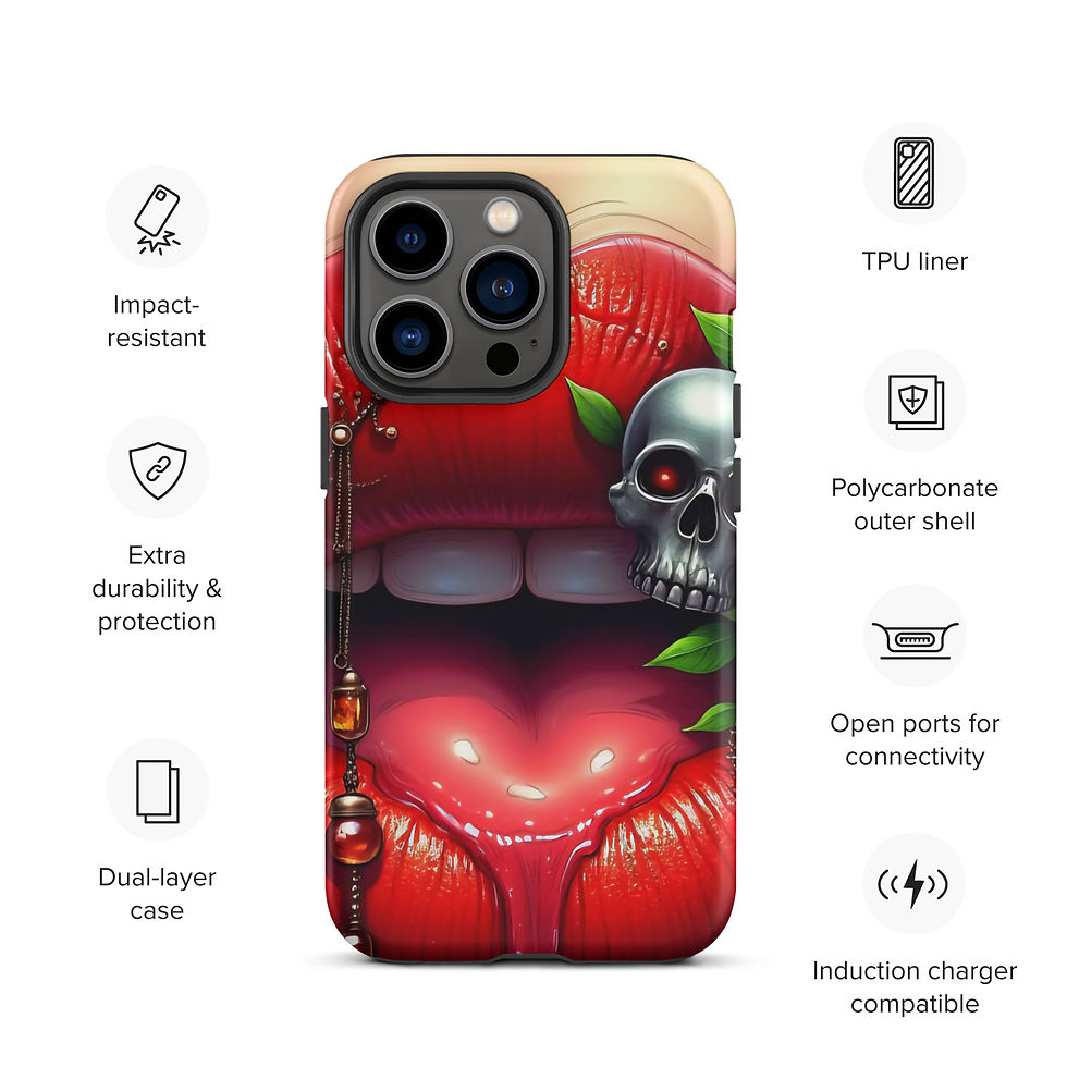 Thumbnail: Rose Lips Tough Case for iPhone®