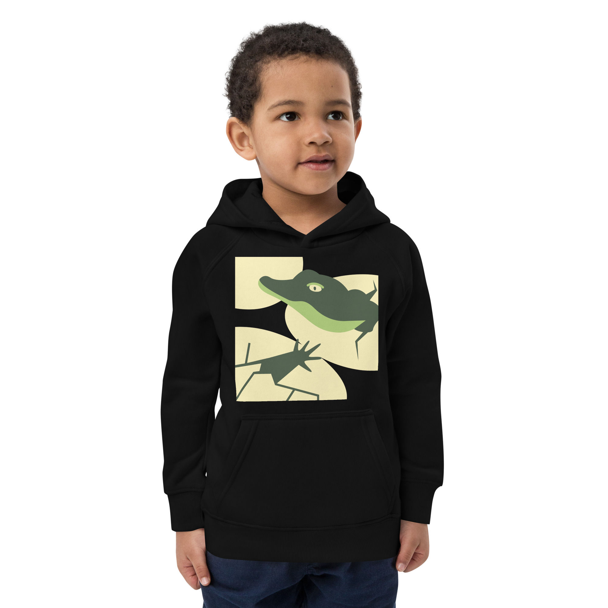 Kids Croc eco hoodie