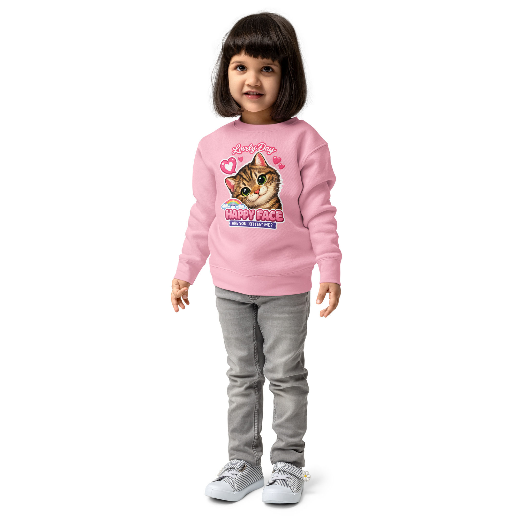 Happy Face Kids crew neck sweatshirt
